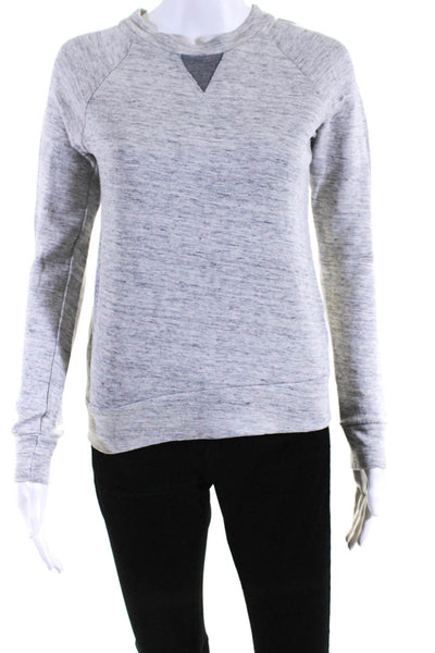 J Brand Womens Crew Neck Sweater Sweatshirt Heather Gray Linen Size Ex -  Shop Linda's Stuff