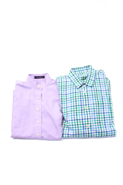 Il Gufo Beacon Hill Childrens Boys Dress Shirts Multi Colored Size 14 Lot 2