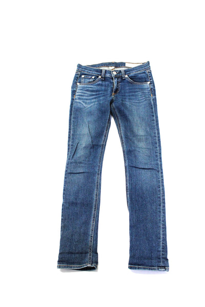 mid-rise capri jeans