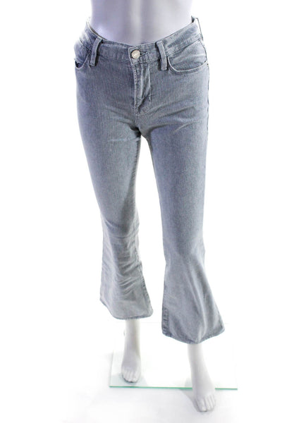 Buy Women High-Rise Mini Flare Jeans