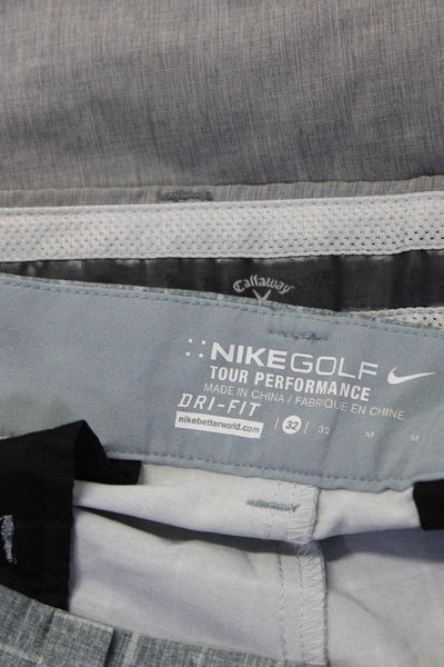 Nike Golf Men's Flat Front Straight Leg Casual Pant Gray Size 32 Lot 2