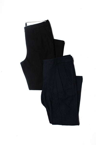 J Crew Lauren Ralph Lauren Womens Hook & Eye Striped Pants Black Size -  Shop Linda's Stuff