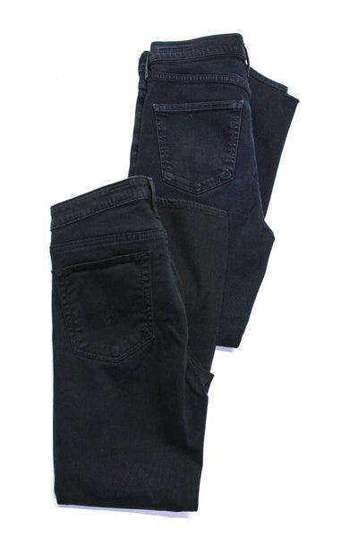 AG Adriano Goldschmied Citizens of Humanity Womens Jeans Black Sz 27 Lot 2