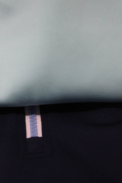 Fairway & Greene Mens Striped Zipped Sleeveless Pullover Vest Blue Size M Lot 2