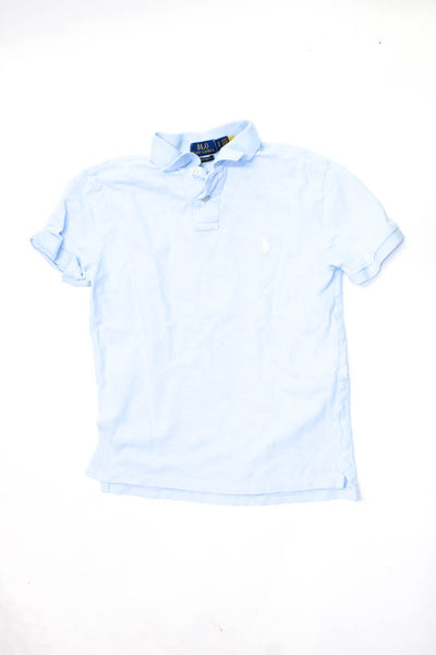 Polo Ralph Lauren Nike Boys Powder Blue Short Sleeve Polo Shirt Size S Lot 3