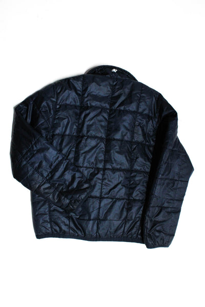 Vineyard Vines Boys Long Sleeves Quilted Full Zip Jacket Blue Size 12-14