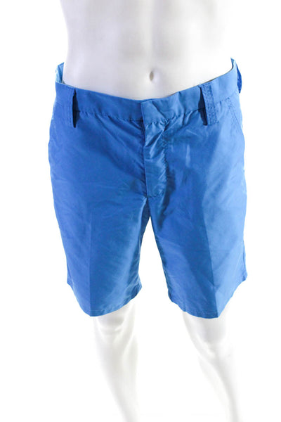 JTL Men's Flat Front Chino Casual Short Blue Size 31