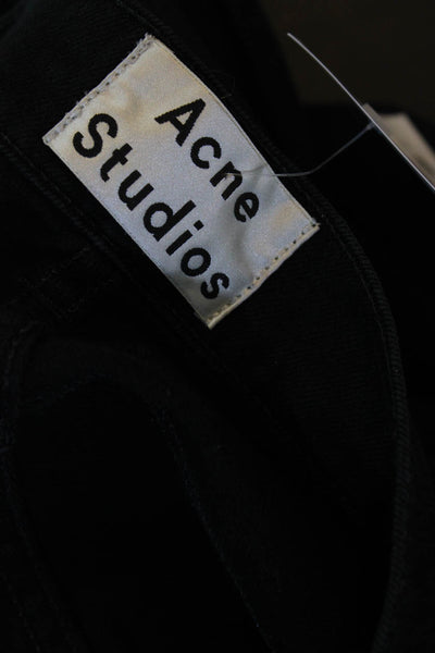 ACNE Studios Mens Ace Stay Cash Slim Straight Jeans Pants Black Size 33/32