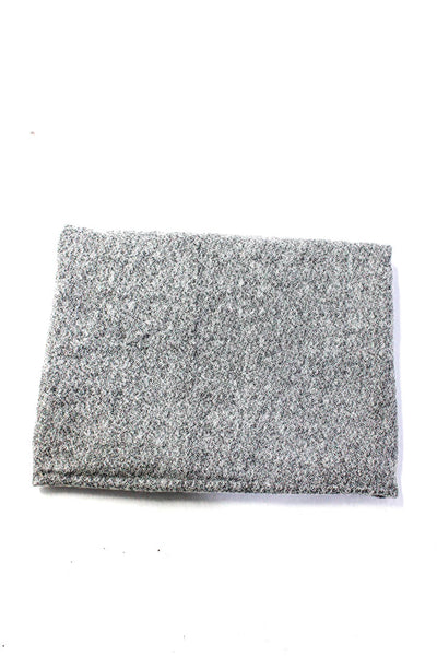 S.k. Manor Hill Womens Heather Gray Knit Square Scarf