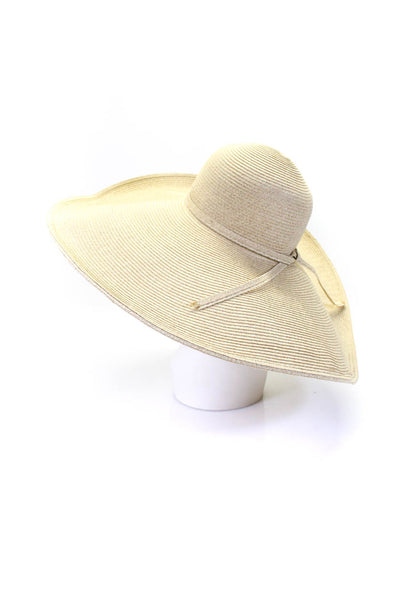 San Diego Hat Co Women's Round Top Adjustable Sunhat Beige Size O/S