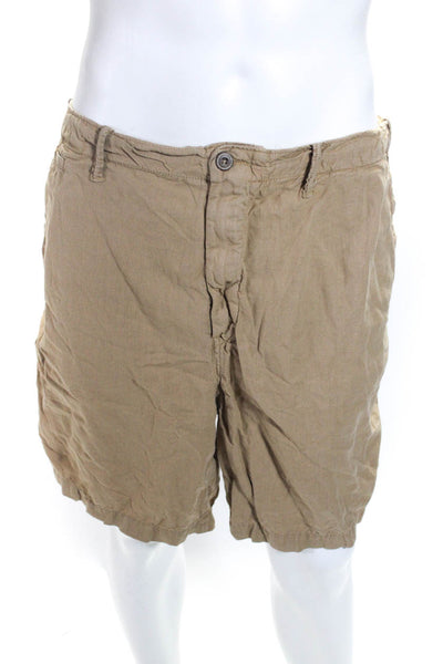 Polo Ralph Lauren Men's Flat Front Pockets Casual Short Camel Size 42