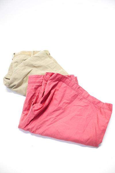 Vineyard Vines Polo Ralph Lauren Mens Button Casual Shorts Pink Size 36 38 Lot 2