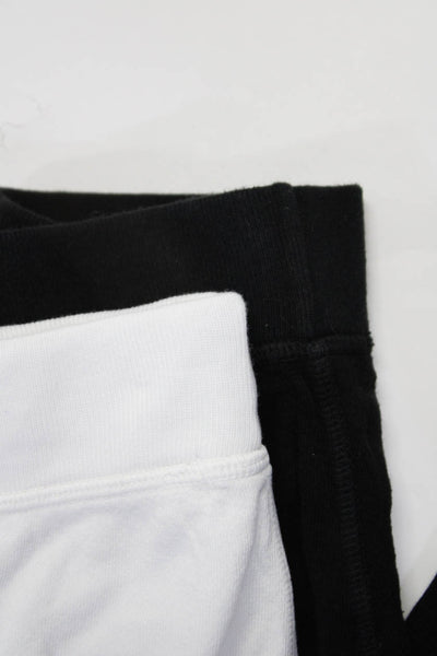 Philanthropy Womens Sweatpants Black White Cotton Size Extra Small Lot 2