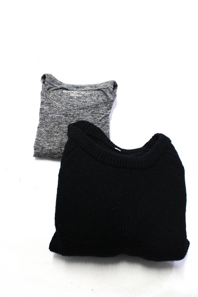 Lululemon Beyond Yoga Womens Tank Top Black Scoop Neck Sweater Top Size M S lot2