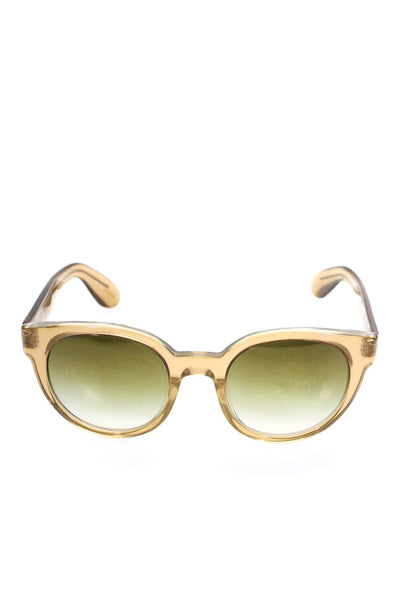 Paul Smith PM 8228-S-U Clear Brown Circular Frame Palmer Peace Sunglasses