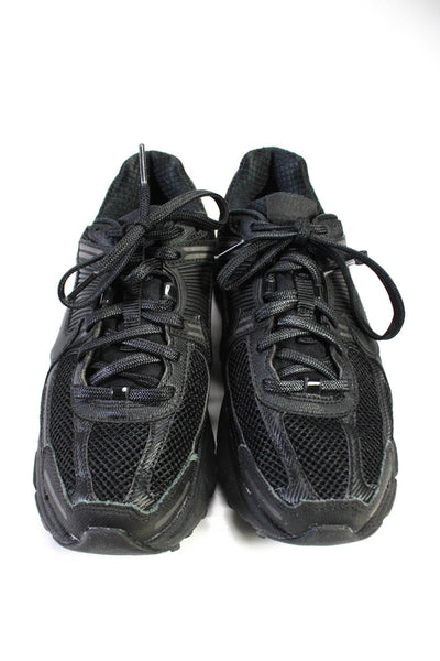 NIke Women's Vomero 5 Leather Mesh Athletic Running Sneakers Triple Black Size 6