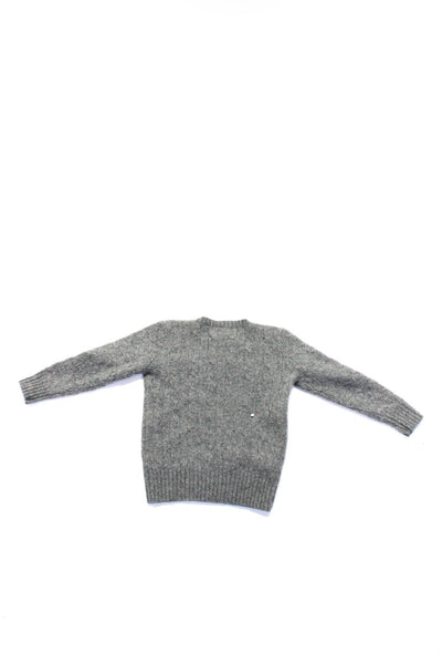 Polo Ralph Lauren Childrens Boys Cashmere Cable Knit Sweater Gray Size 5