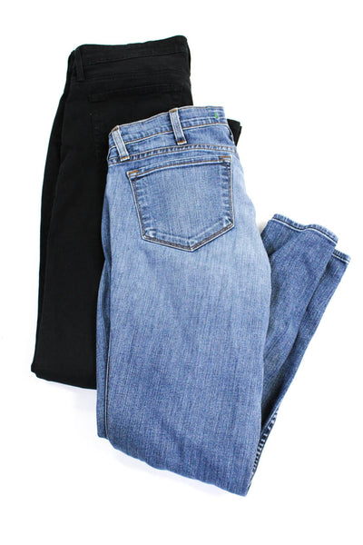 J Brand AG Adriano Goldschmied Womens Jeans Jeggings Blue Black Size 28 29 Lot 2