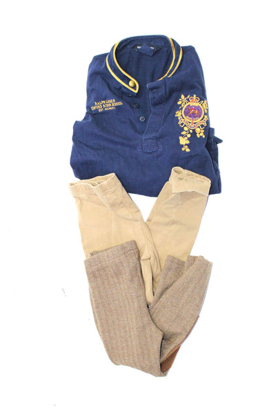 Ralph Lauren Childrens Boys Leggings Pants Long Sleeve Polo Shirt Size 3 5 Lot 3
