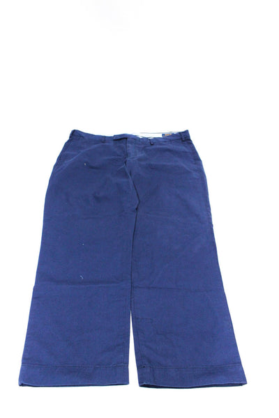 Polo Ralph Lauren Mens Seer Sucker Shorts Pants Blue Size 38 38X30 Lot 2