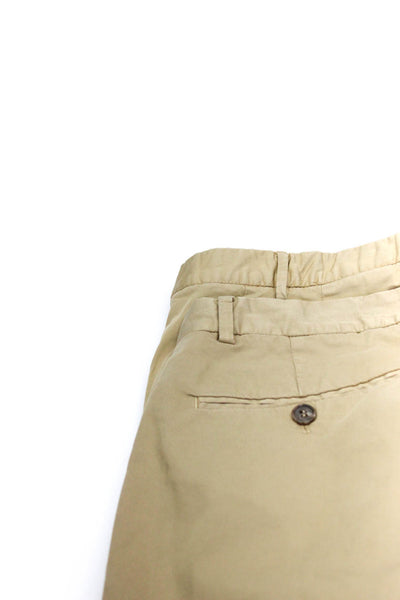 Sunspel PT Toronto Mens Shorts Khakis Beige Size 36 54 Lot 2