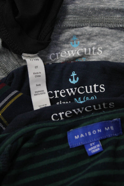 Crewcuts Maison Me Childrens Boys Shirts Blue Grey Size 8-9 6-7 Lot 5