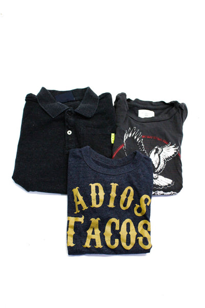 SOL ANGELES Scotch & Soda Chaser Boys Tees T-Shirts Gray Size 8 10 S Lot 3