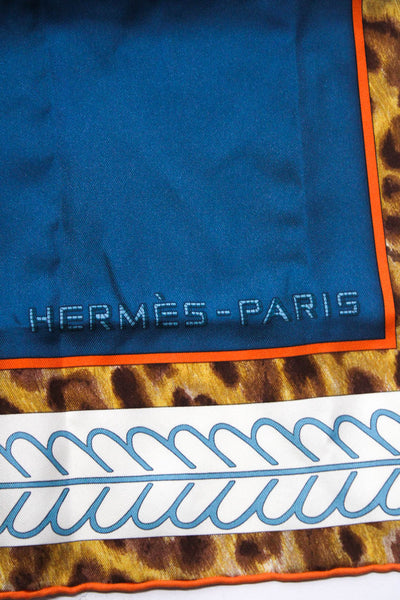 Hermes Womens Selle D Officier En Grande Tenue Wlodek Kaminski 90cm Silk Scarf