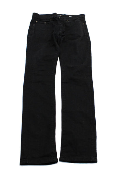 Saint Laurent Mens D03 M/SK-LW Zipper Fly Skinny Jeans Pants Black Size 29
