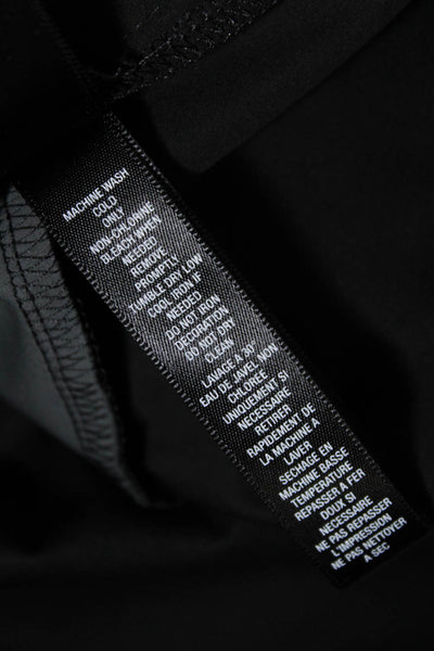 RLX Ralph Lauren Mens Mock Neck Half Zip Pullover Jacket Black Size XL