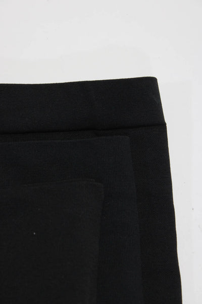Spanx Womens Pull On Tights Black Size Extra Small Small Lot 3