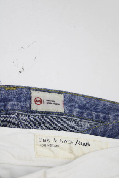 Rag & Bone for Intermix AG Adriano Goldschmied Womens White Jeans Size 28 lot 2