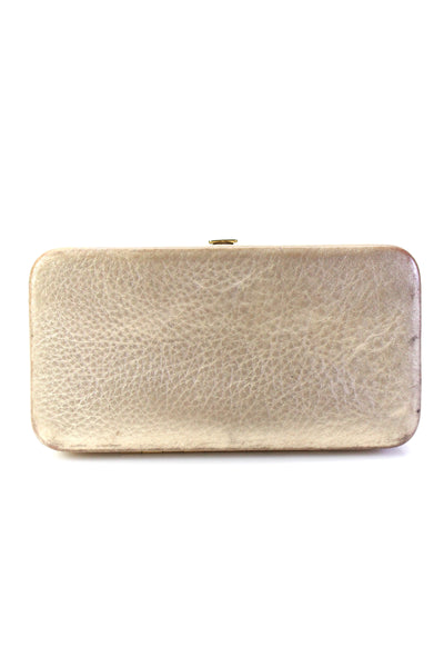 Michael Kors Women's Latch Closure Bifold Card Wallet Gold Size M