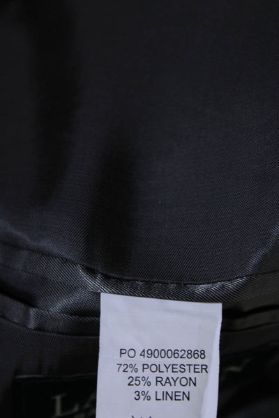 Lauren Ralph Lauren Men's Collared Long Sleeves Lined Jacket Gray Size 46