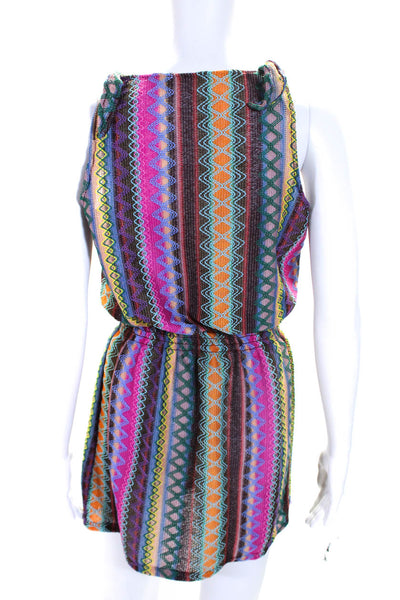 Becca More To Come Womens Striped Cover-Up Dresses Multicolor Size 2XS M Lot 2