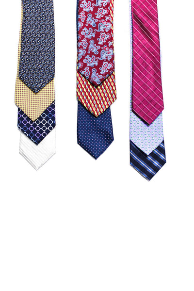 Michael Michael Kors Calvin Klein Barneys New York Mens Silk Neckties Lot 10
