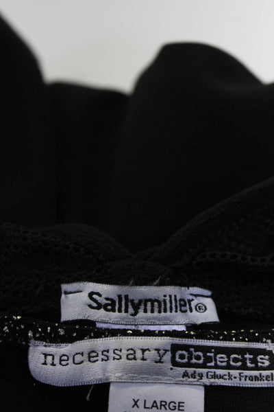Necessary Objects Sally Miller Juniors Girls Metallic Mesh Dress XS XL Lot 2