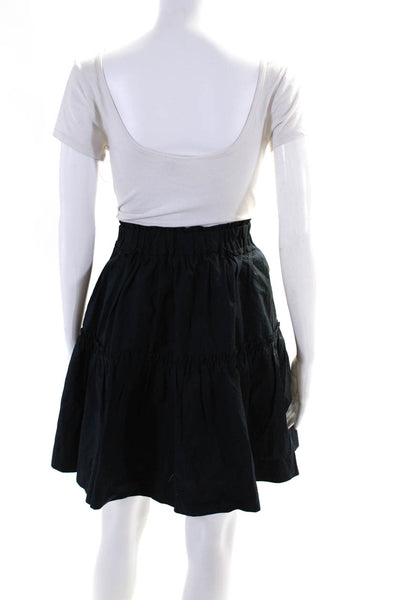 Maeve Anthropologie J Crew Womens Skirts Black Beige Size Medium 6 Lot 2