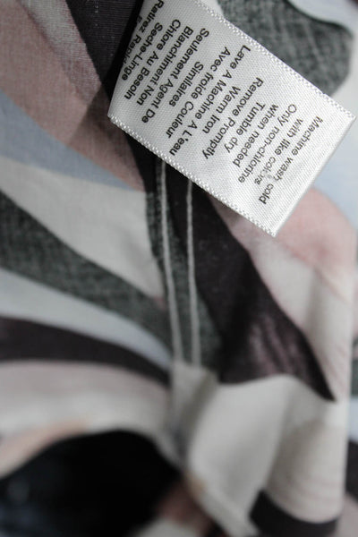 Sloane Paisley & Gray Mens Blue Purple Cotton Floral Dress Shirt Size 6 XXL Lot2