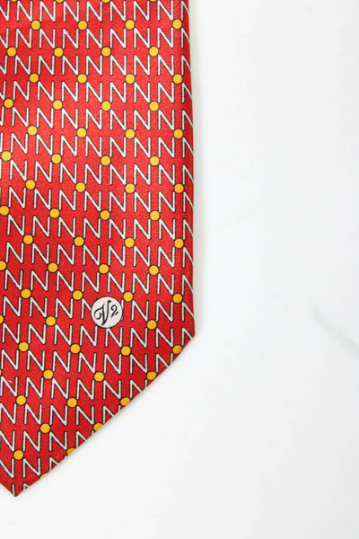 Versace Classic V2 Men's Classic Neck Tie Red One Size