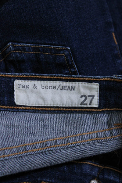 Rag & Bone Jean Womens High Rise Flare Bell Bottom Jeans Pants Blue Size 27