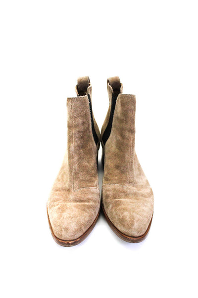 Rag & Bone Womens Brown Suede Leather Ankle Boots Shoes Size 7