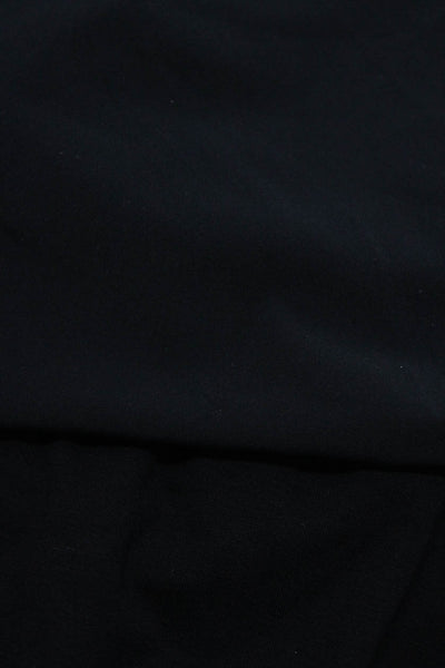 Athleta Eileen Fisher Womens Elastic Waist Athletic Pants Black Size 6 XS Lot 2