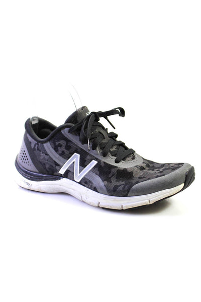 New Balance Womens Athletic Lace Up Low Top Running Sneakers Gray Size 8