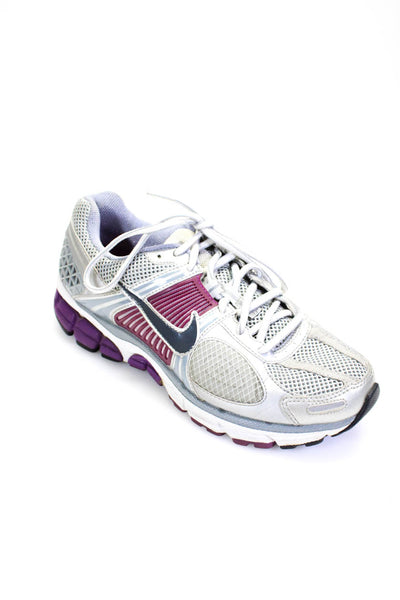 Nike Womens Vomero 5 Running Sneakers Silver Purple Size 8.5