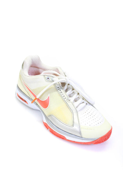 Nike Womens Lunarlite Speed Lace Up Sneakers Yellow Orange Size 7.5