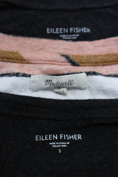 Madewell Eileen Fisher Womens T-Shirts Tank Multicolor Black Size M S XS Lot 3