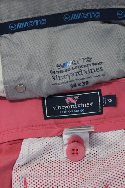 Vineyard Vines Mens Button Zipped Casual Pants Dress Shorts Pin Size EUR38 Lot 2