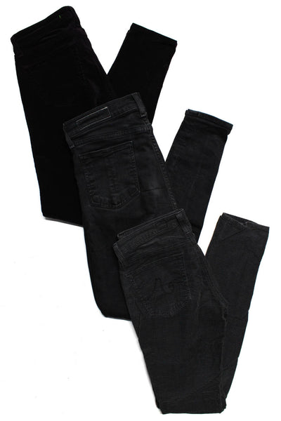 AG Rag & Bone Womens Corduroy Velvet Skinny Jeans Size 26 29 Lot 3