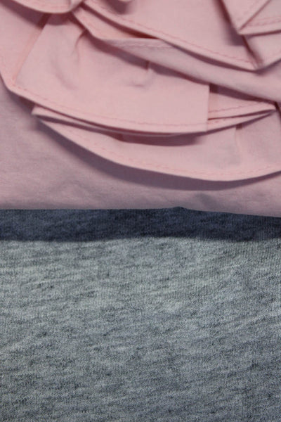 The Marc Jacobs Zara Girls Cotton Graphic Sweatshirt Dress Gray Size 9 10 Lot 2